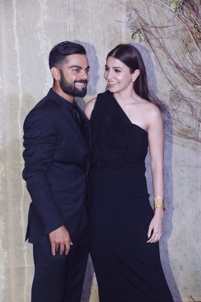 Anushka Sharma picks a red Sabyasachi sari for Karva Chauth with Virat  Kohli | VOGUE India