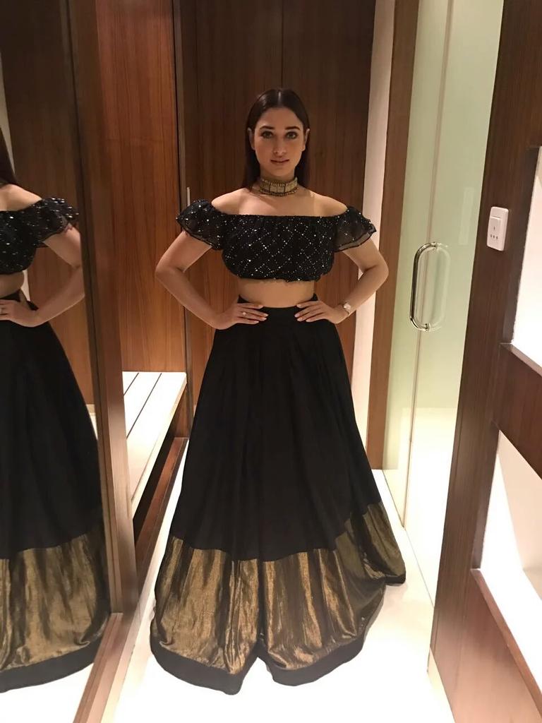 Tamannaah Bhatiya Looked Mesmerising in Nikita Mhaisalkar’s Designer Lehenga