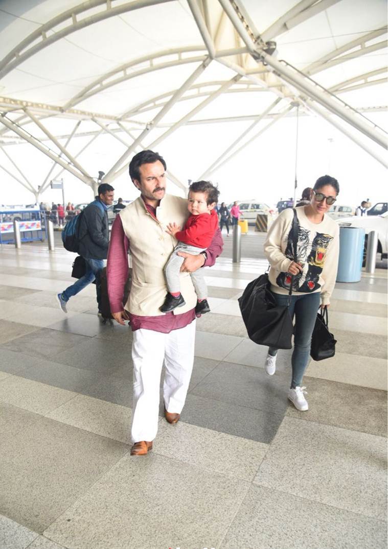 Kareena Kapoor’s Super Cool Airport Style Involves Gucci Sweatshirt & A Blue Jeans