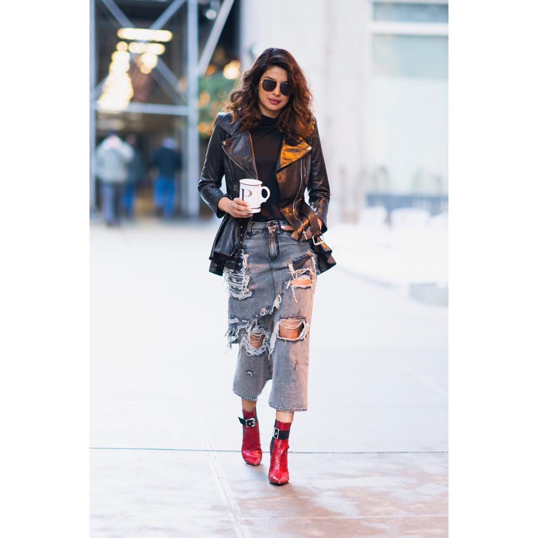 Priyanka Chopra’s Cool And Chic Winter Street Style