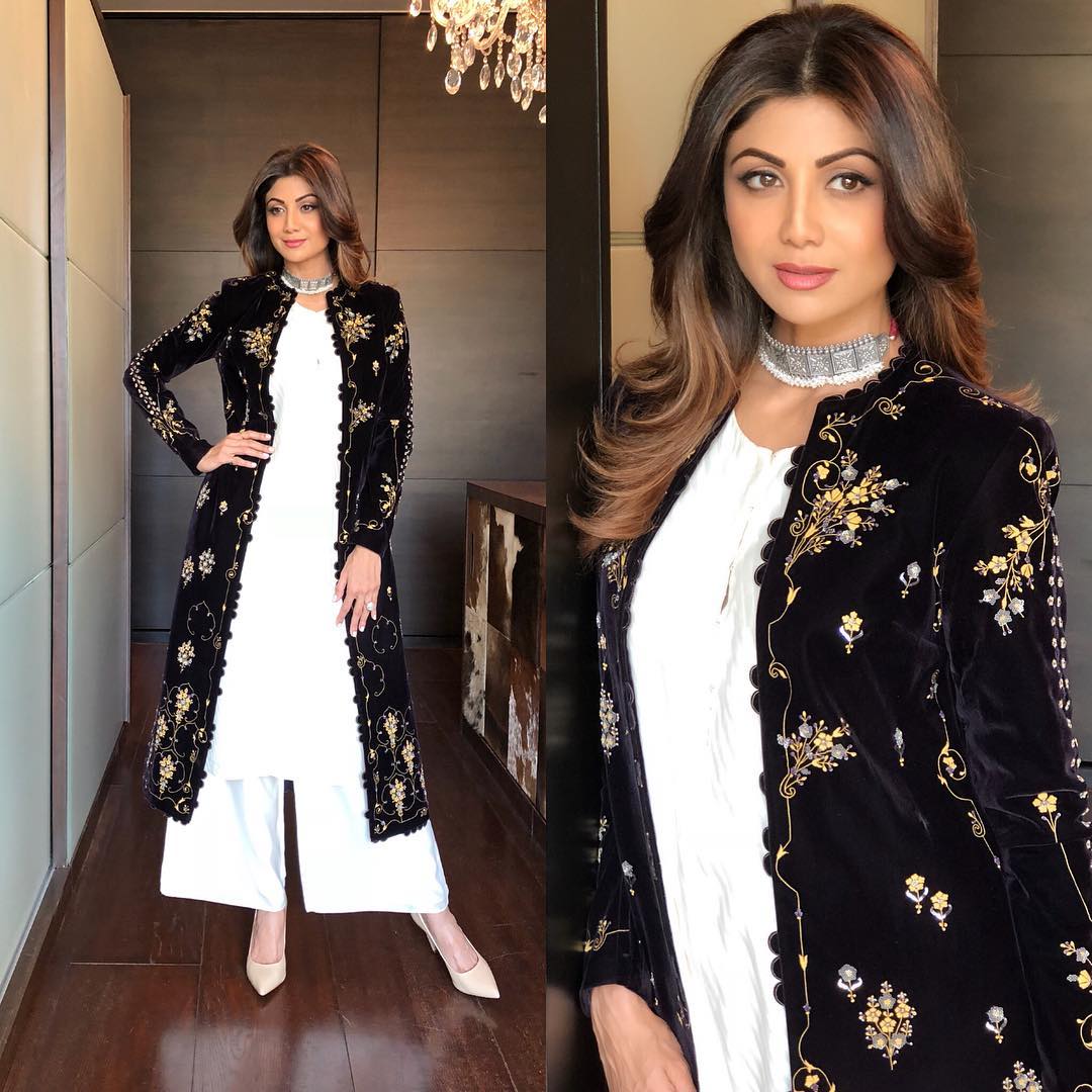 Shilpa Shetty Looked Like A Dream in Palazzo Suits