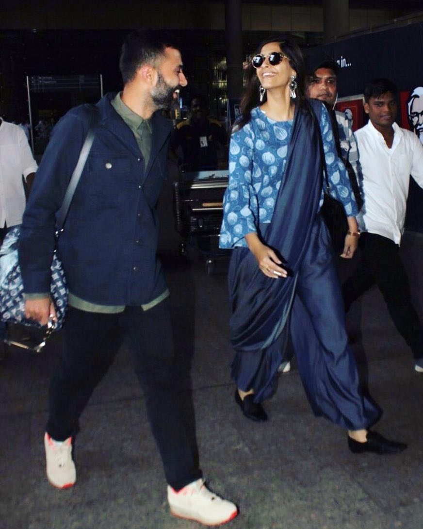 Sonam Kapoor Redefines Ethnic Chic In This Rheson’s Pant Saree