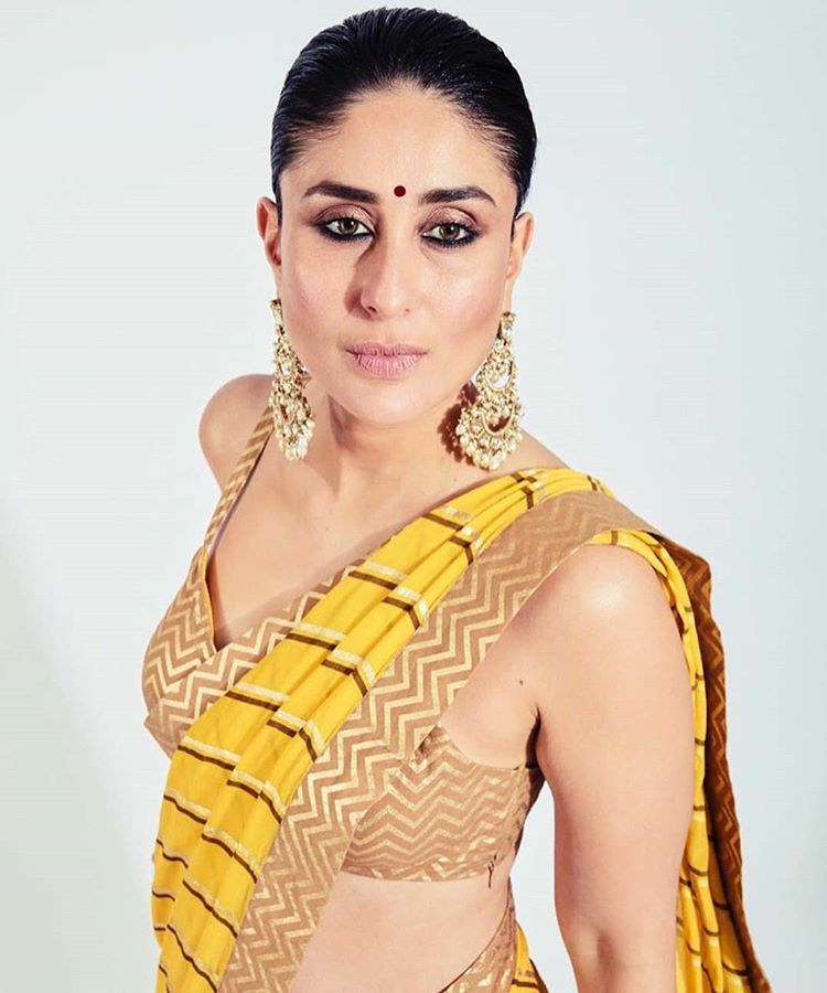 Divya Khosla Kumar Xxx Bp - Kareena Kapoor Khan in Yellow Saree by Nikasha | Buy Sarees Online | Sarees  | Indian Sarees | Fashion Trends 2020 | Kareena Kapoor Saree | Ladyindia â€“  Lady India