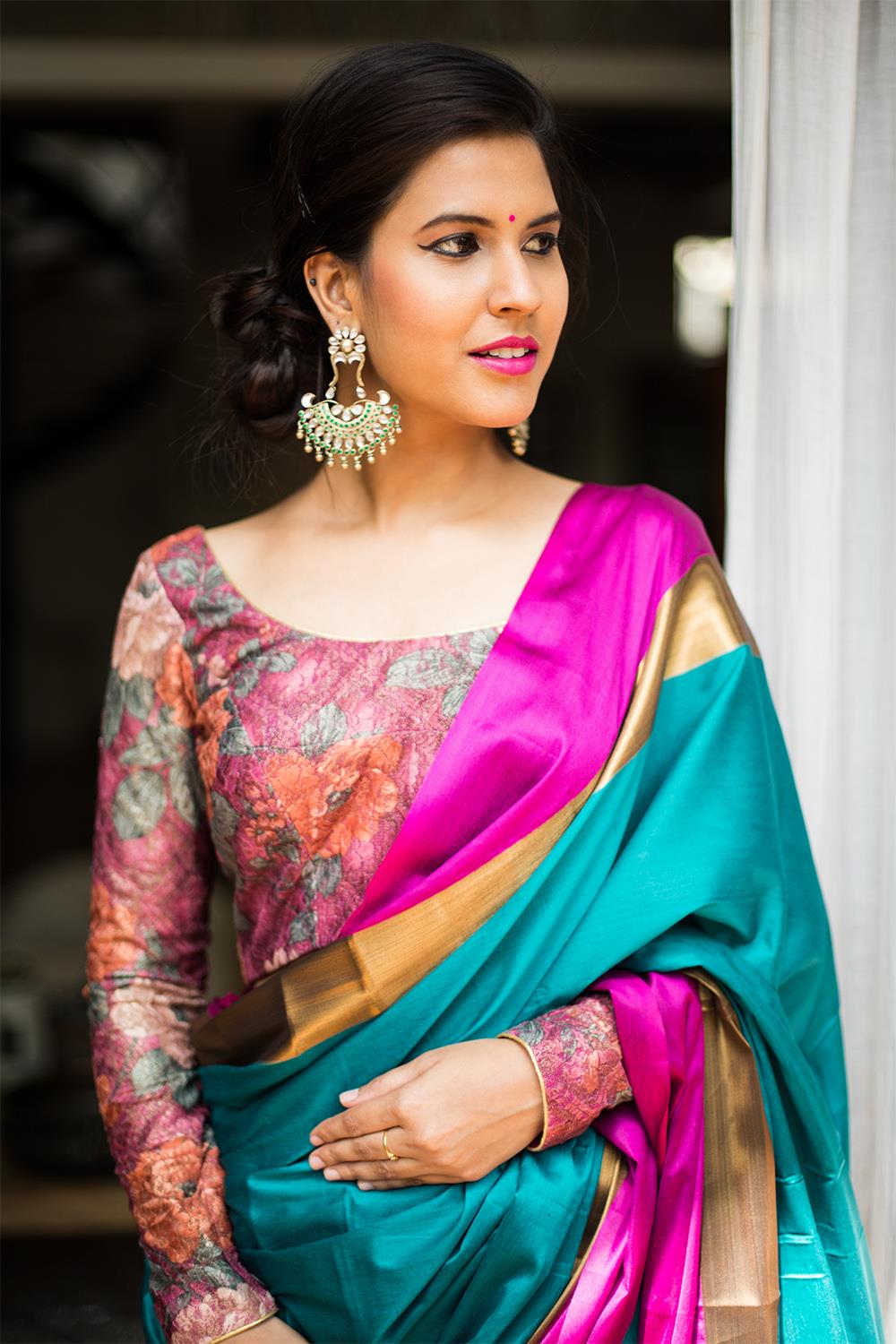 Blouses | Boat Neck Blouse | Boat Neck Saree Blouse ...