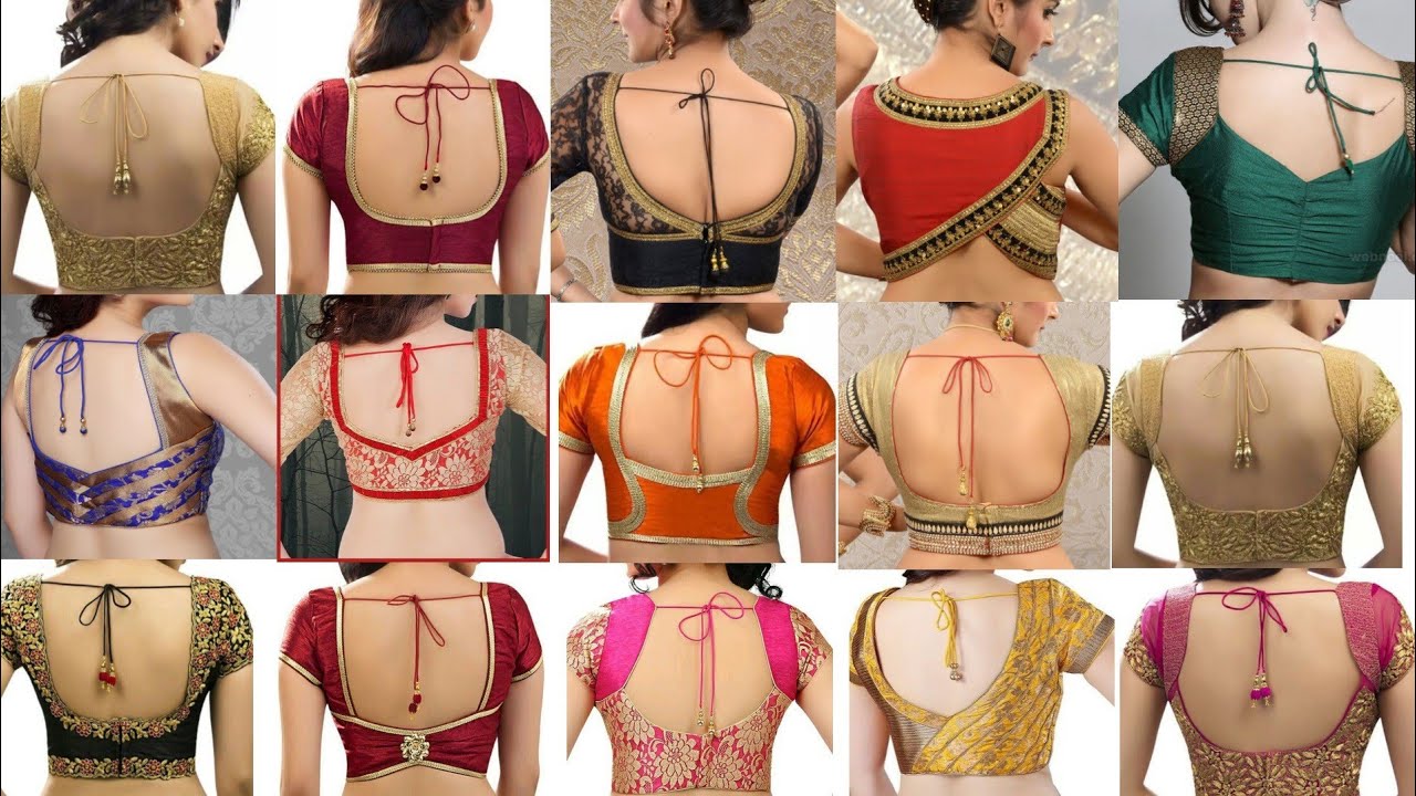Saree-Blouse-Designs-Front-and-Back
