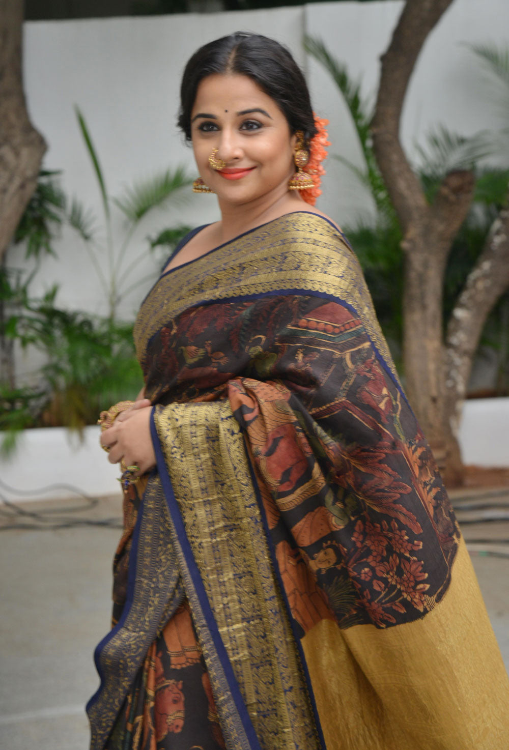 Blouse Design Silk Saree Vidya Balan - Spacotin