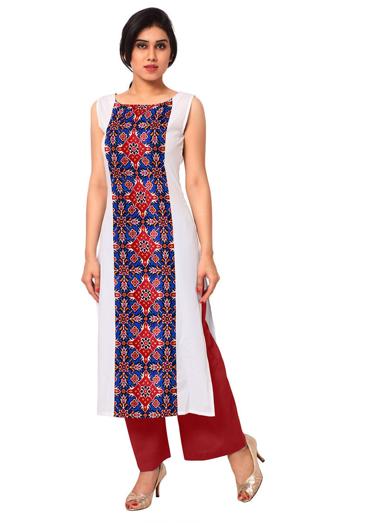 crepe kurtis