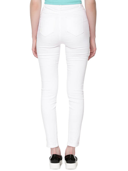 Shop online Flyjohn Black Cotton Jeans at best prices in India Easy ...