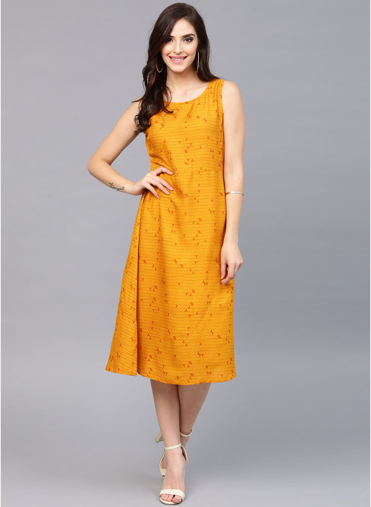 yellow colour dress online