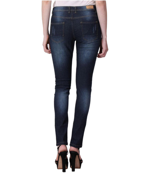 Kotty Blue Cotton Lycra Jeans – Lady India