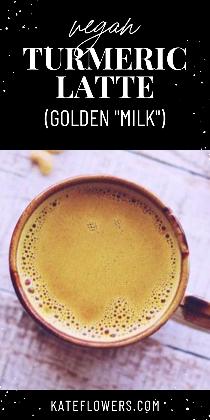 Vegan Turmeric (Golden) Latte 