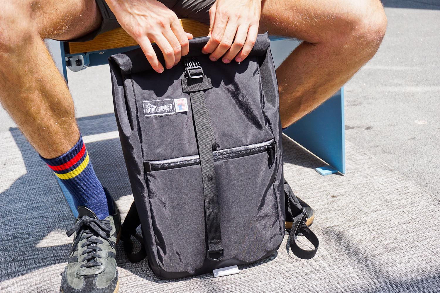 Evil Mini Packable backpack by road runner bags