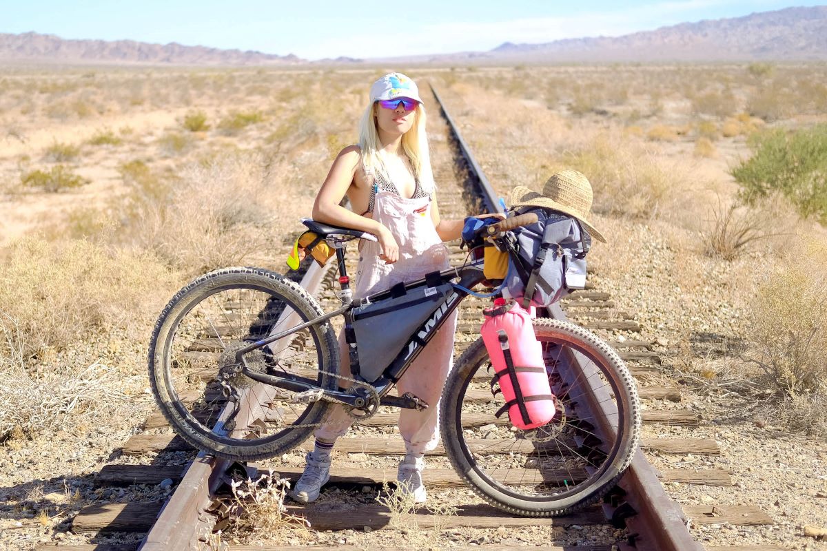 Ester Song Bike-Packing the Salton Sea