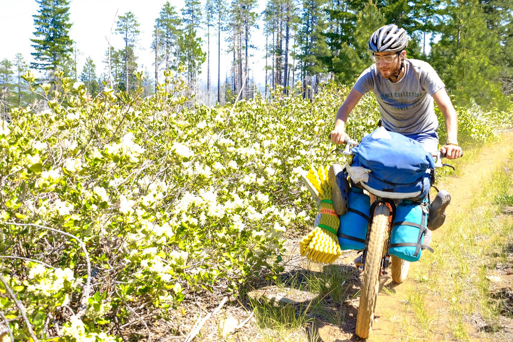 meet the road runner bags bikepacking team Juan