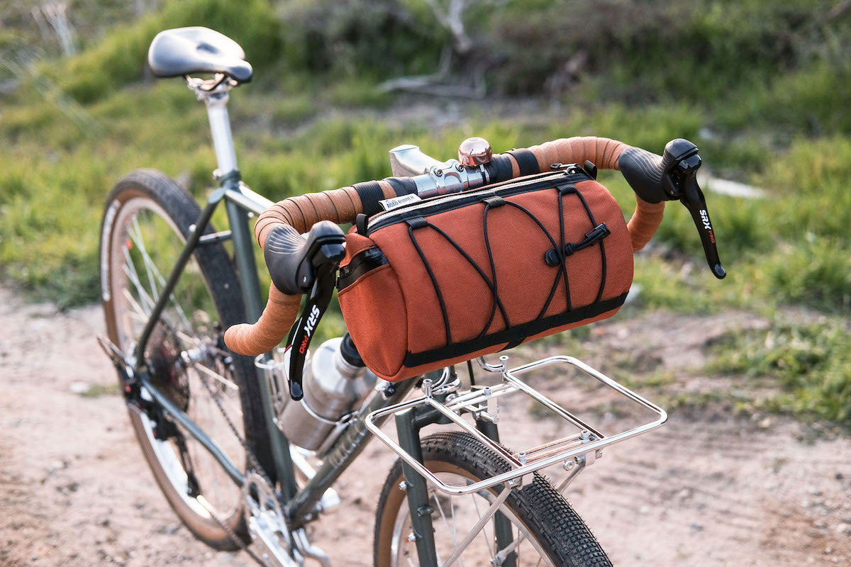 Road Runner Bags West Coast Burrito Handlebar Bag for Road, Gravel and Bikepacking