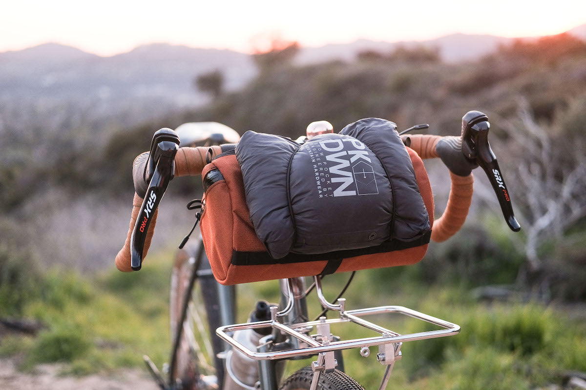 Road Runner Bags West Coast Burrito Handlebar Bag for Road, Gravel and Bikepacking