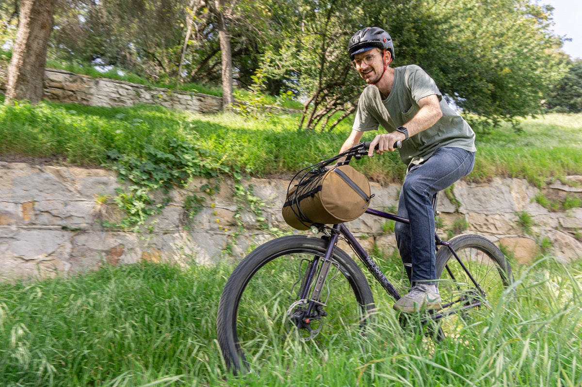 Road Runner Bags Barrel Burrito Bag in Coyote Tan