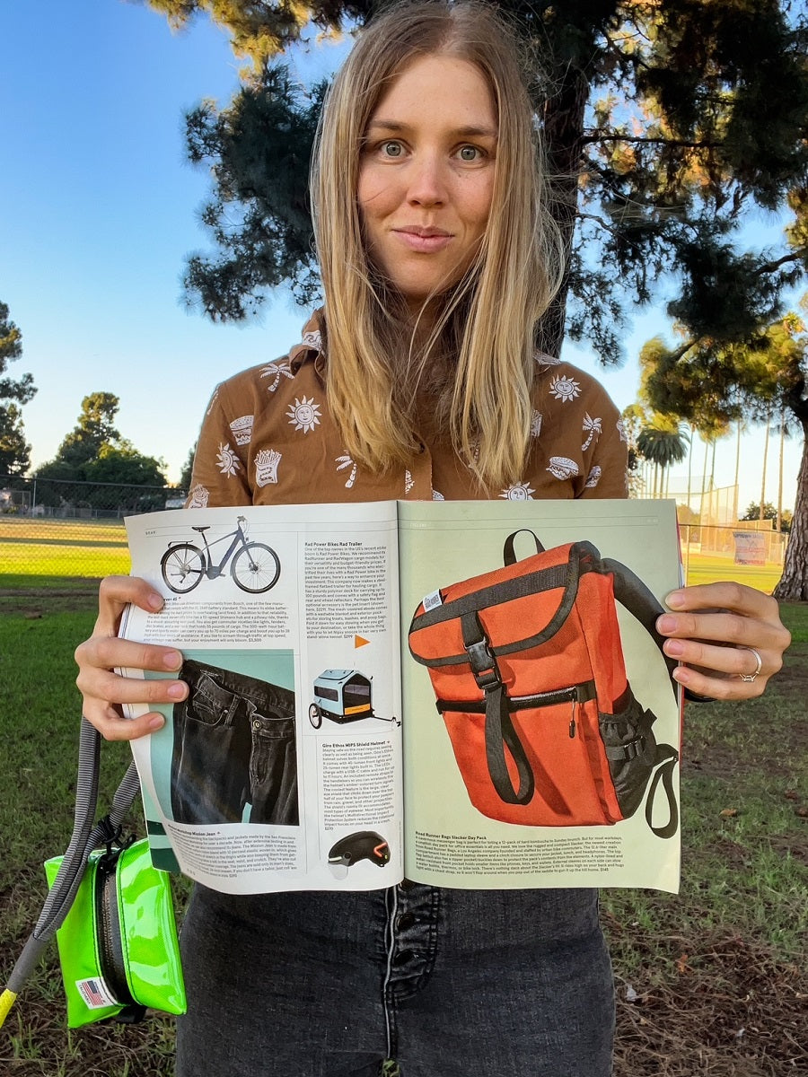 Slacker Backpack Featured in Wired Magazine