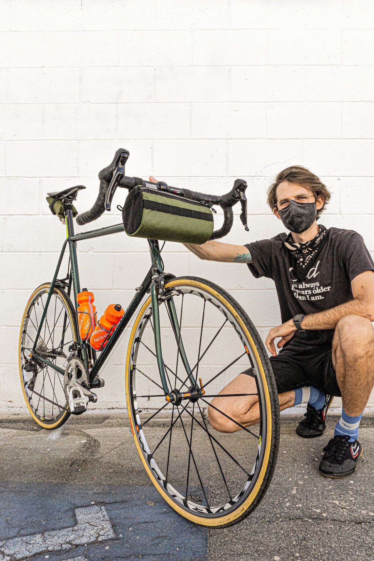 California Burrito Supreme on a Davidson Road Bike