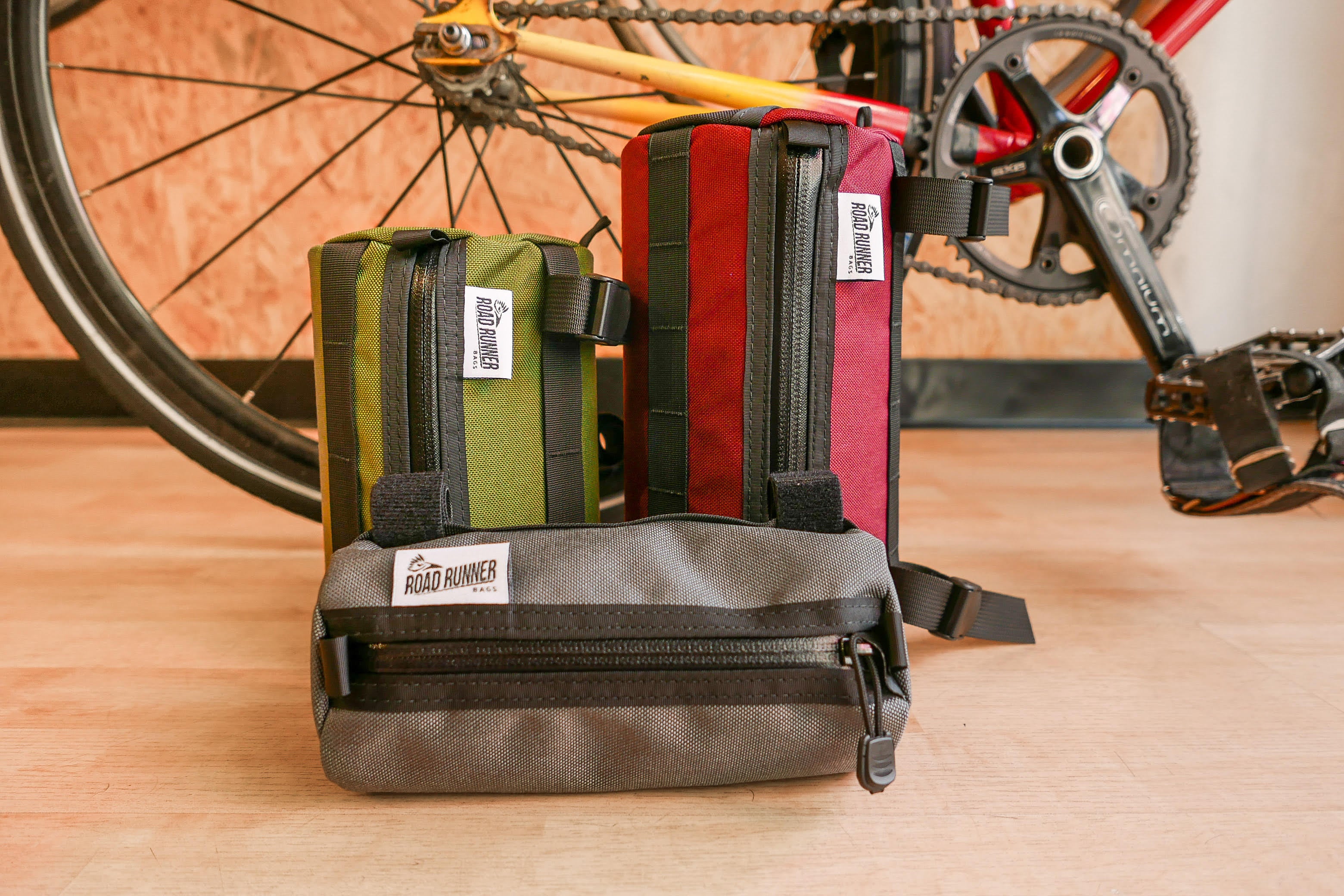 Road Runner Bags Burrito Handlebar Bags Sizes