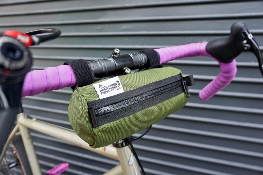 homemade handlebar bag