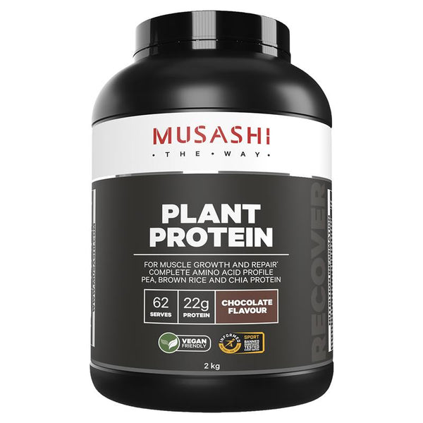 Nature's Way Instant Natural Protein Plant-Based Powder Chocolate