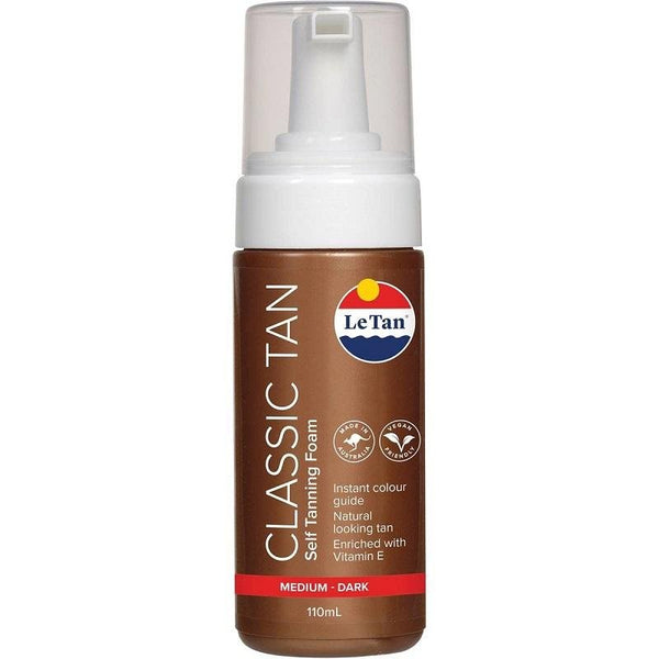 Le tan clear deals tan self tanning foam