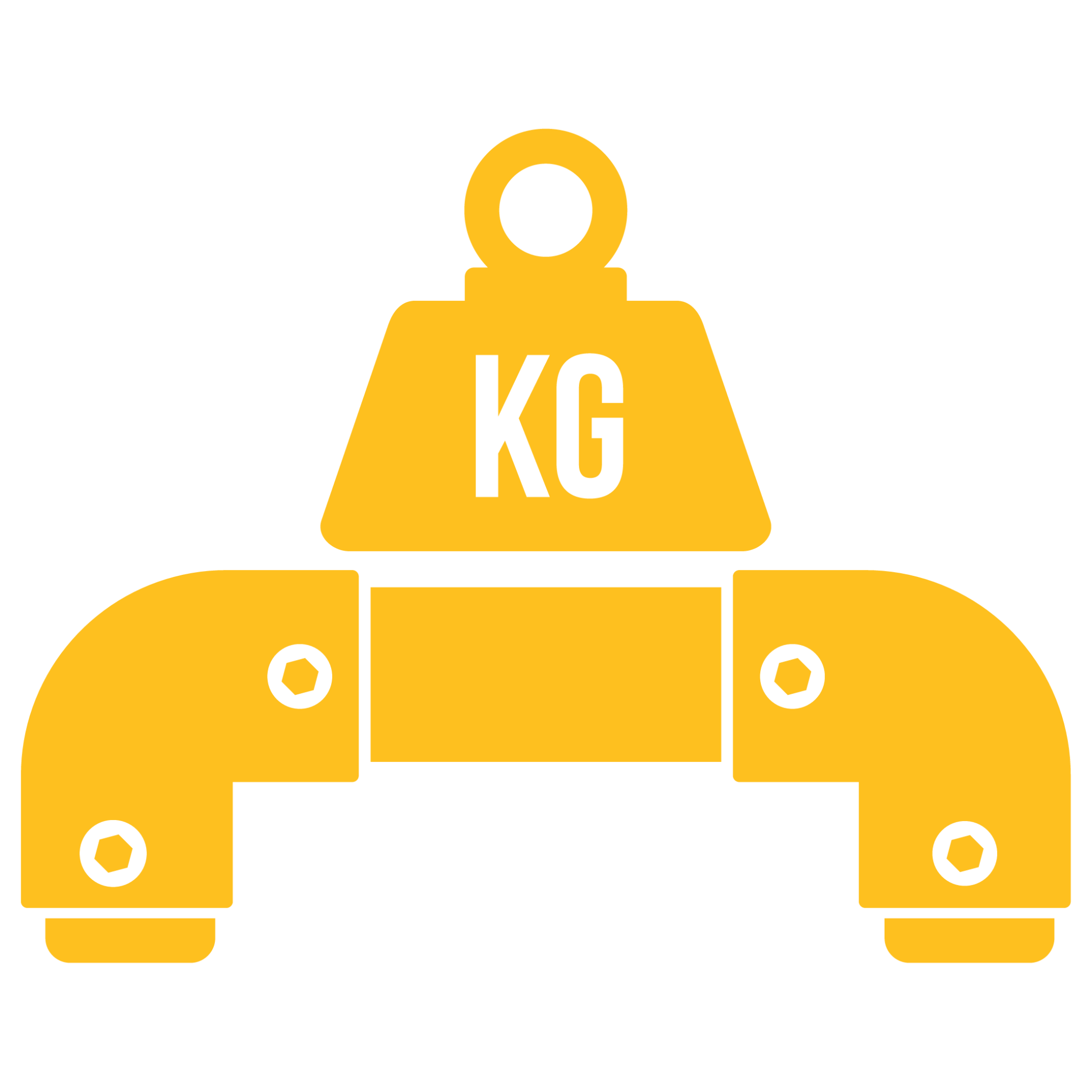 Weight held by Tubeclamp Fitting Symbol