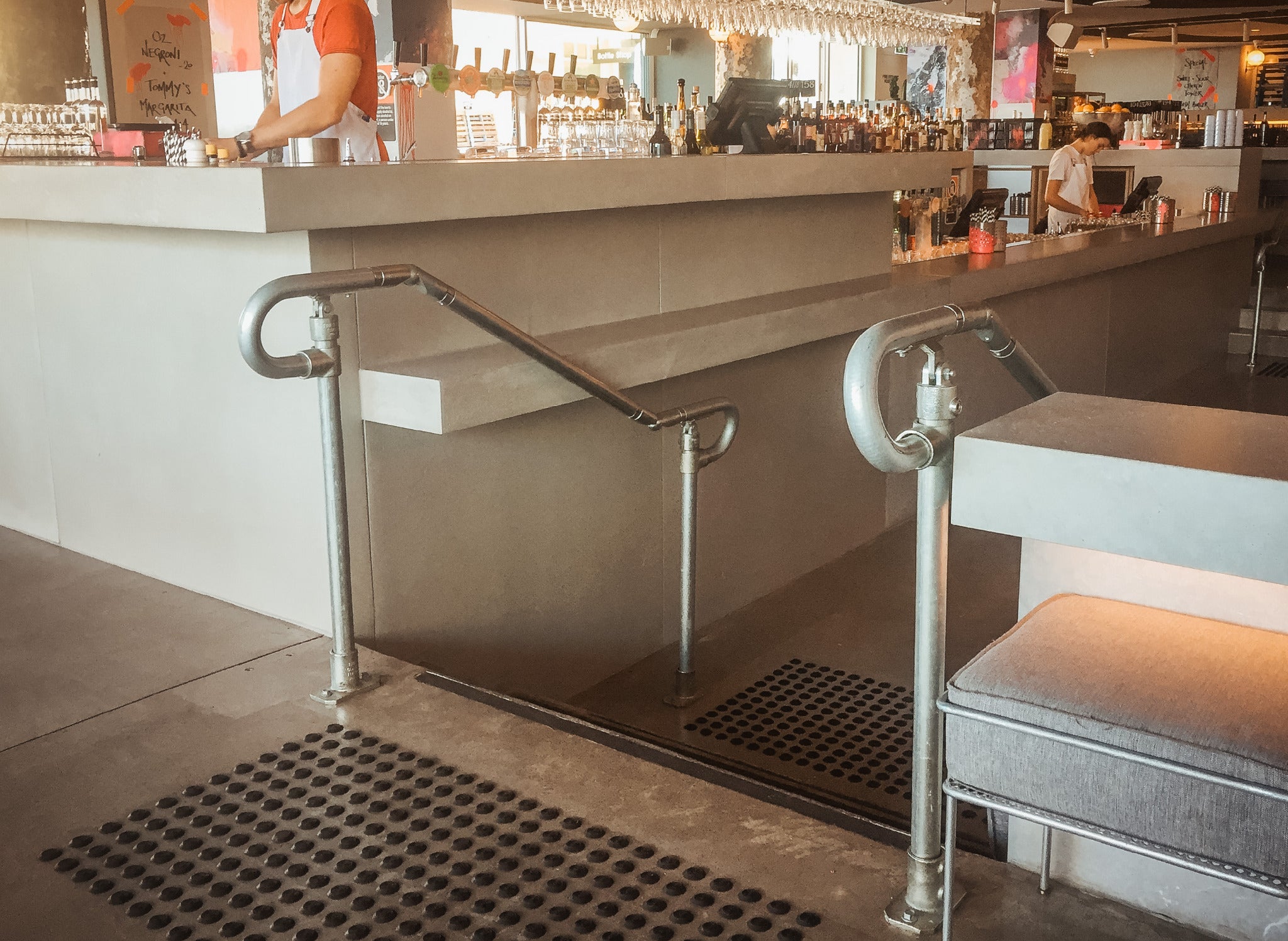 Disability handrails in Bar