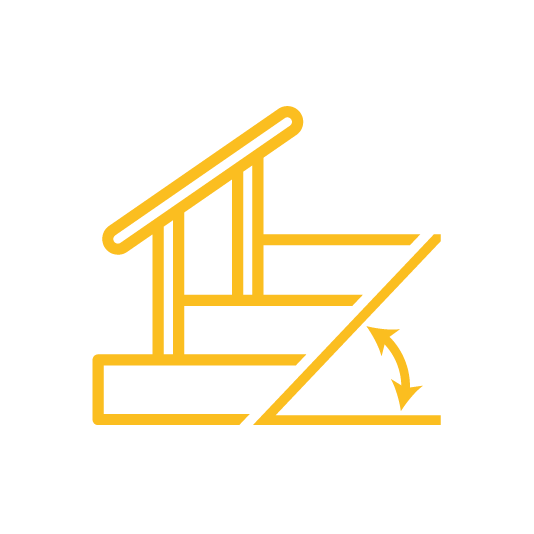 Slope Angle Icon