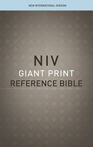 NIV Giant Print Reference Bible (Paperback)