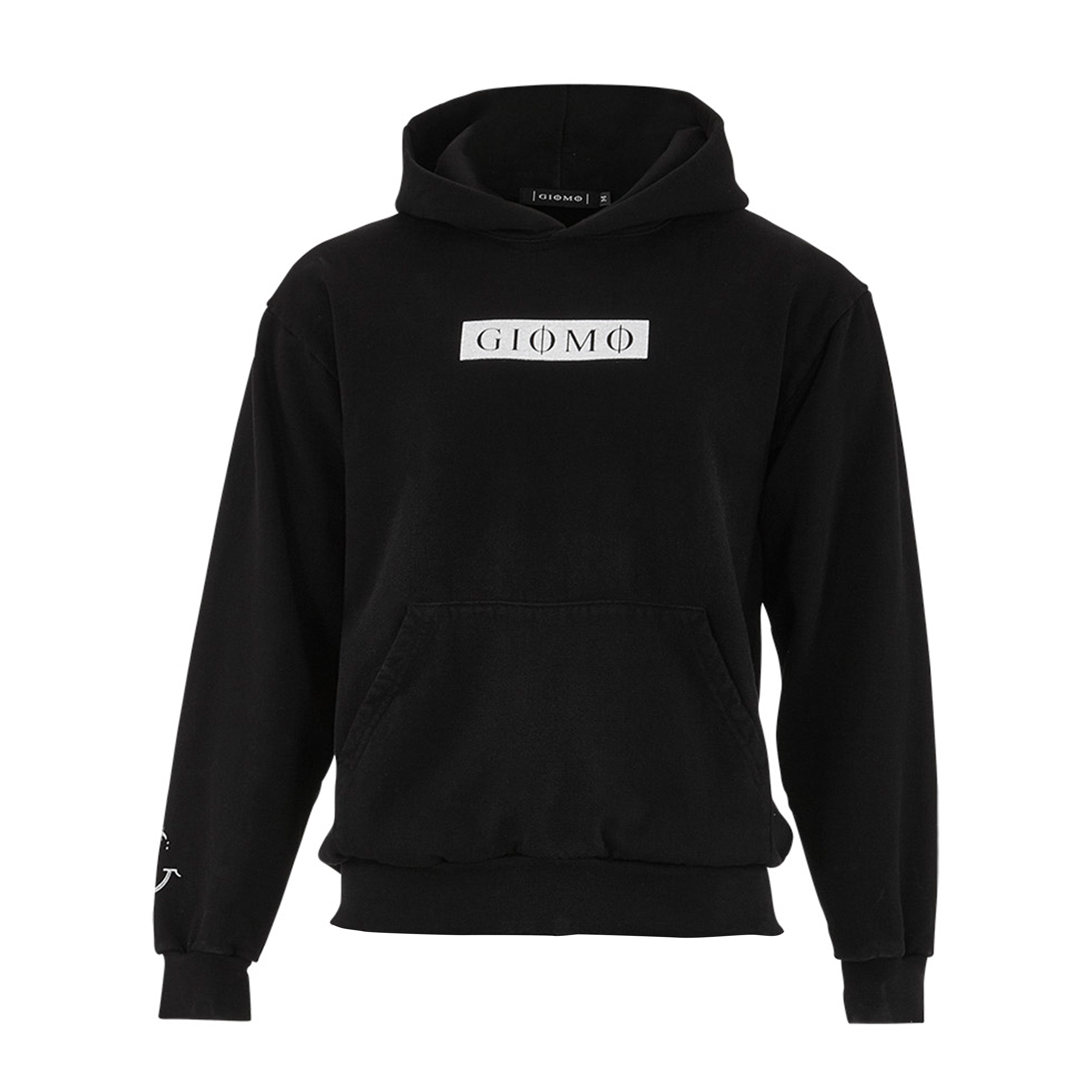 pure black hoodie