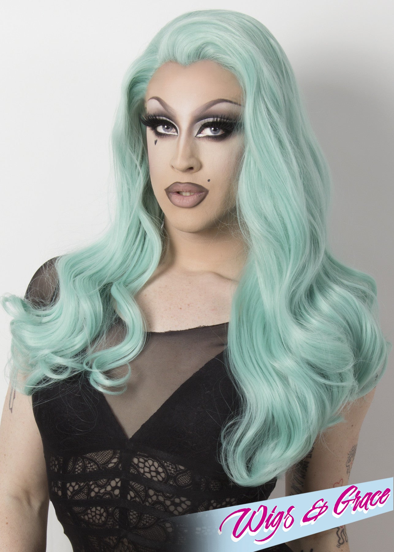 Mint Aphrodite Wigs And Grace 4049