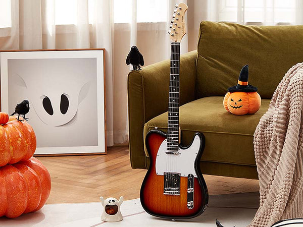 Electric guitar for Halloween gift