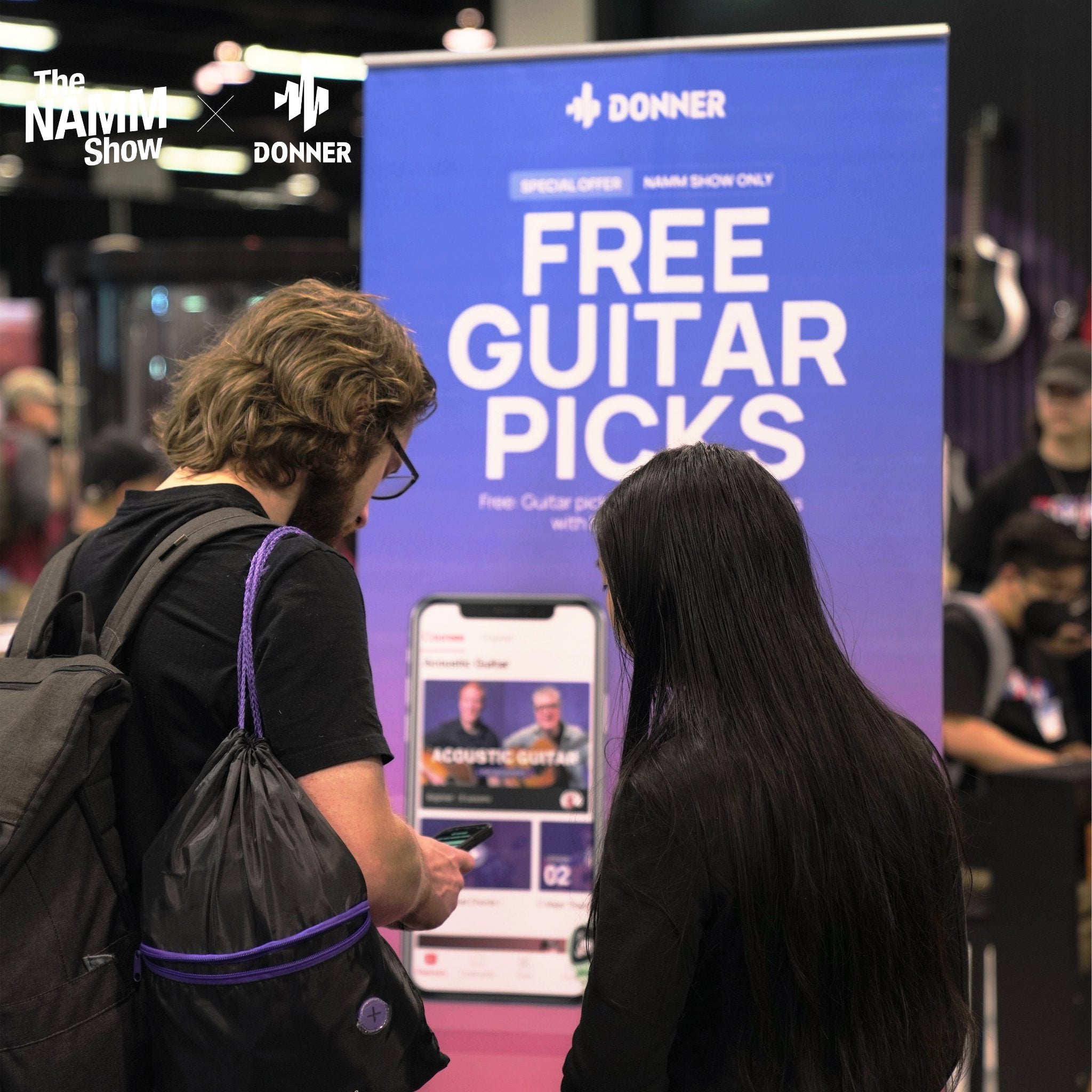 Donner's Carbon Fiber Instruments Hit NAMM – Donner music-AU