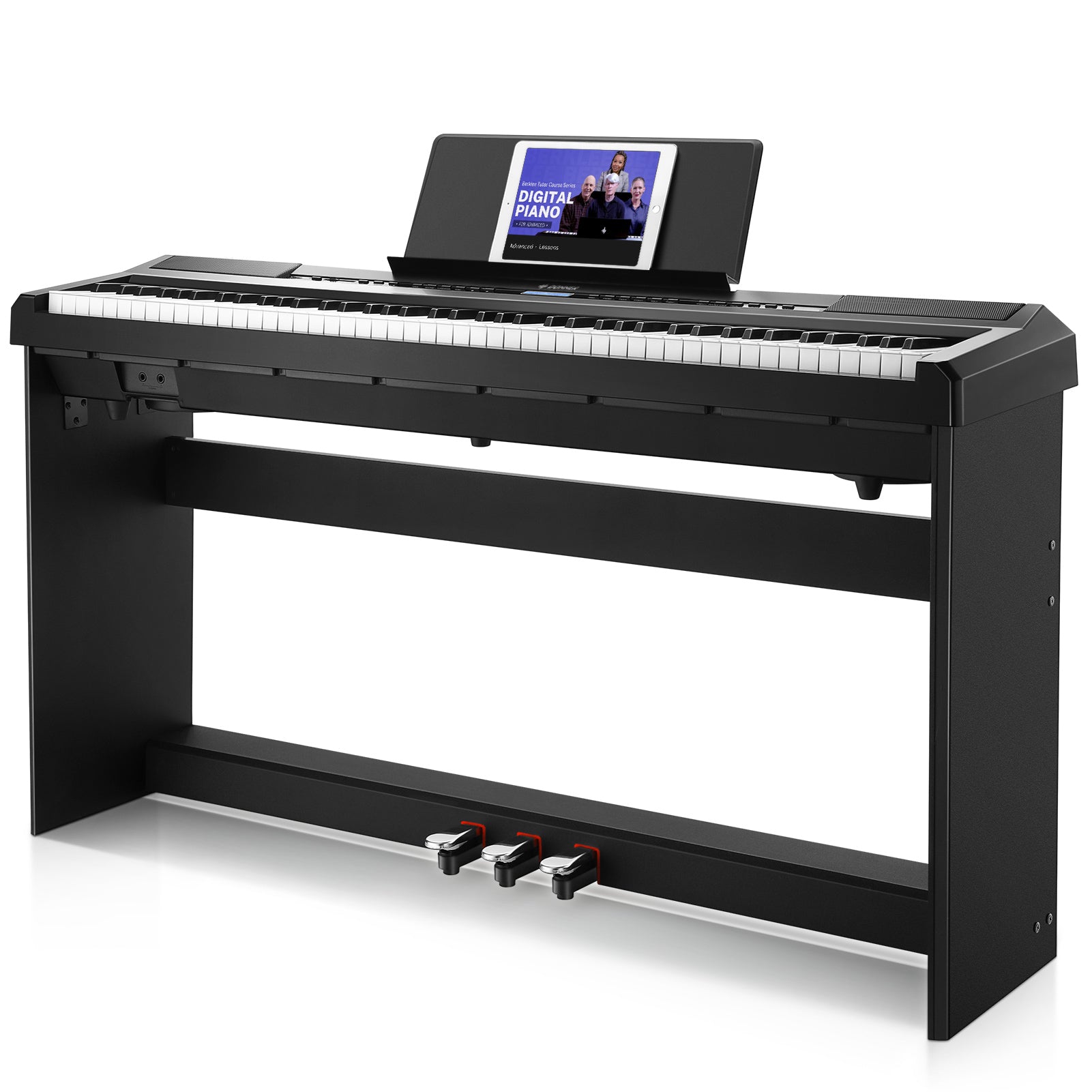 

Donner DEP-20 Portable 88 Key Weighted Digital Piano with Detachable Furniture Stand & 3 Pedals