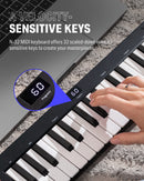Donner N-32 32-Key MIDI Keyboard Controller Sequencer with Digital Tube Screen