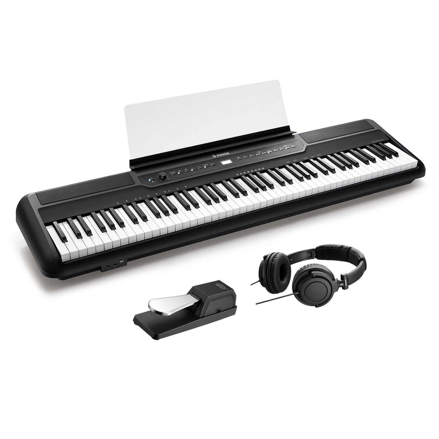 best digital piano with weighted keys and foot pedal