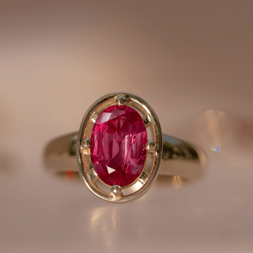 2.15ct Ruby Georgia Ring