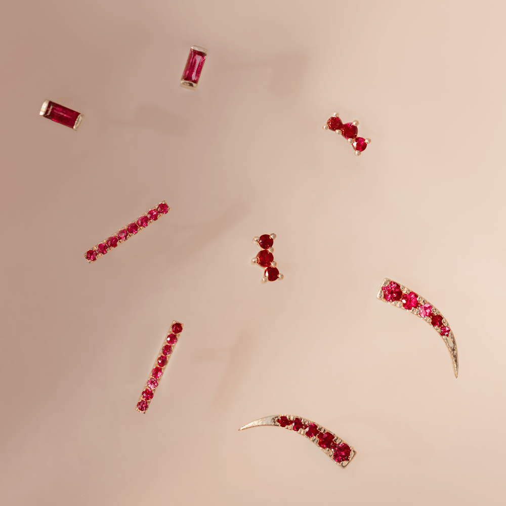 Ruby Orion Studs