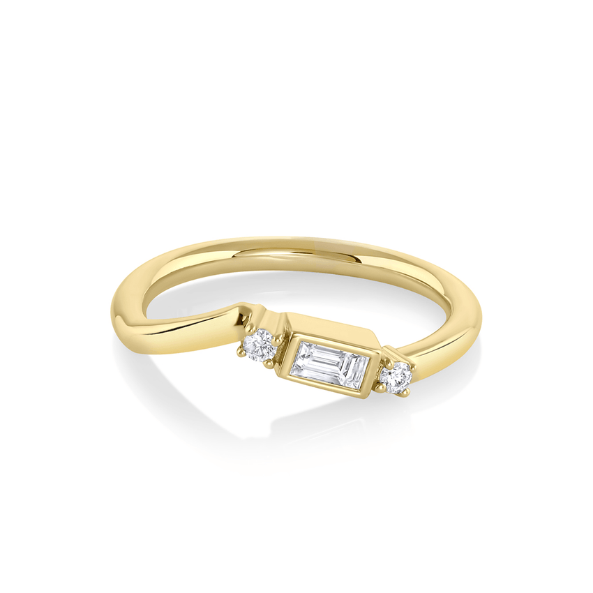 White Diamond Phoebe Band#N# #N# #N# – Marrow Fine