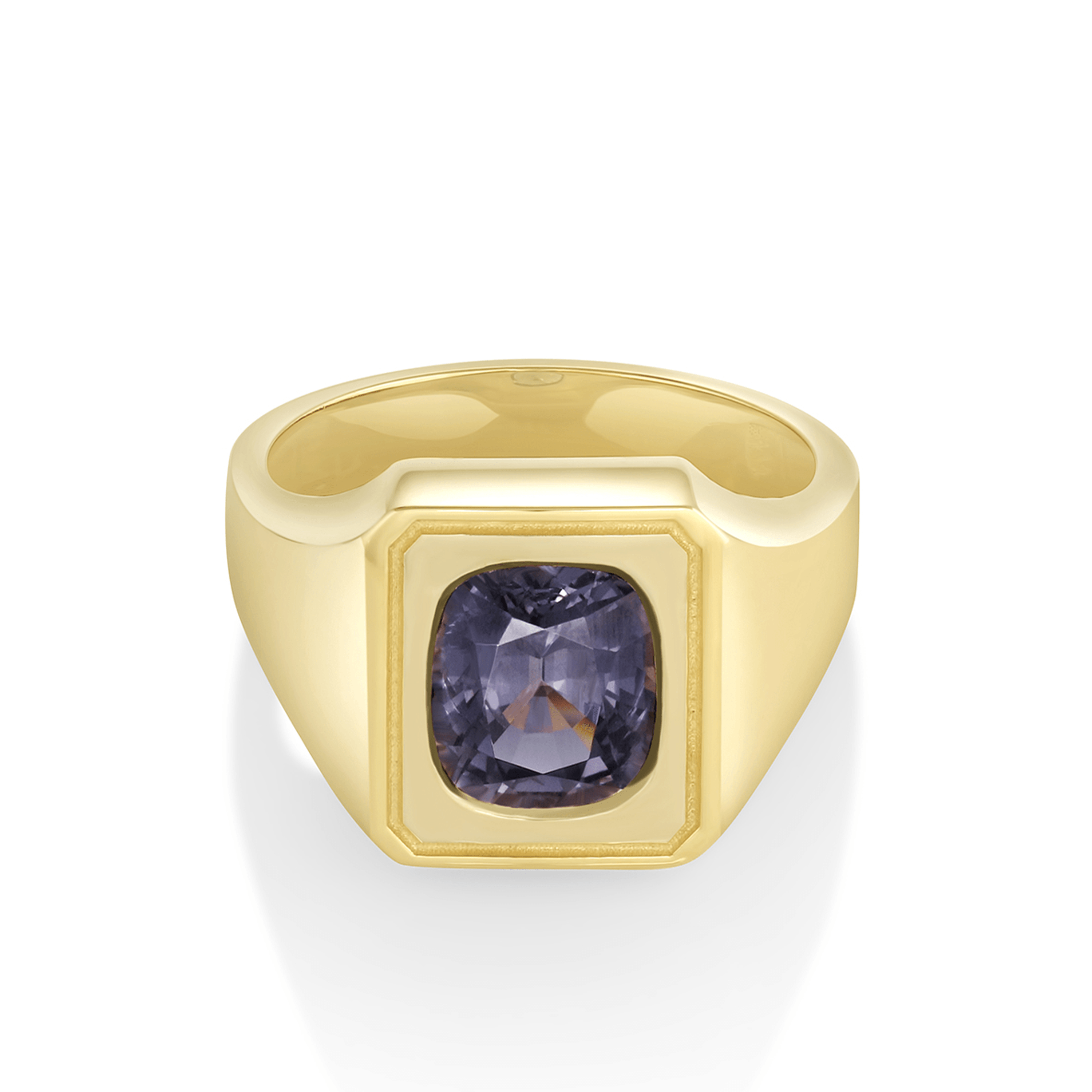 Effy Men's 14K Yellow Gold Black Diamond Signet Ring, 0.78 TCW –  effyjewelry.com