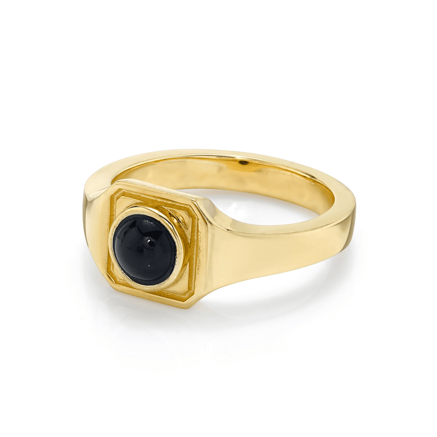 Everyday Cigar Band | Classic Simple Everyday Gold Ring 8.25 / 14K Yellow Gold by Marrow Fine