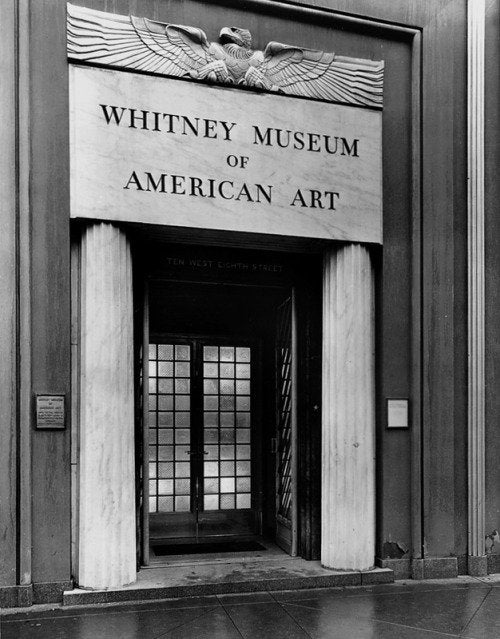 1930s Whitney Museum New York