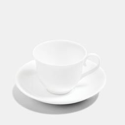 Teacup & Saucer - White