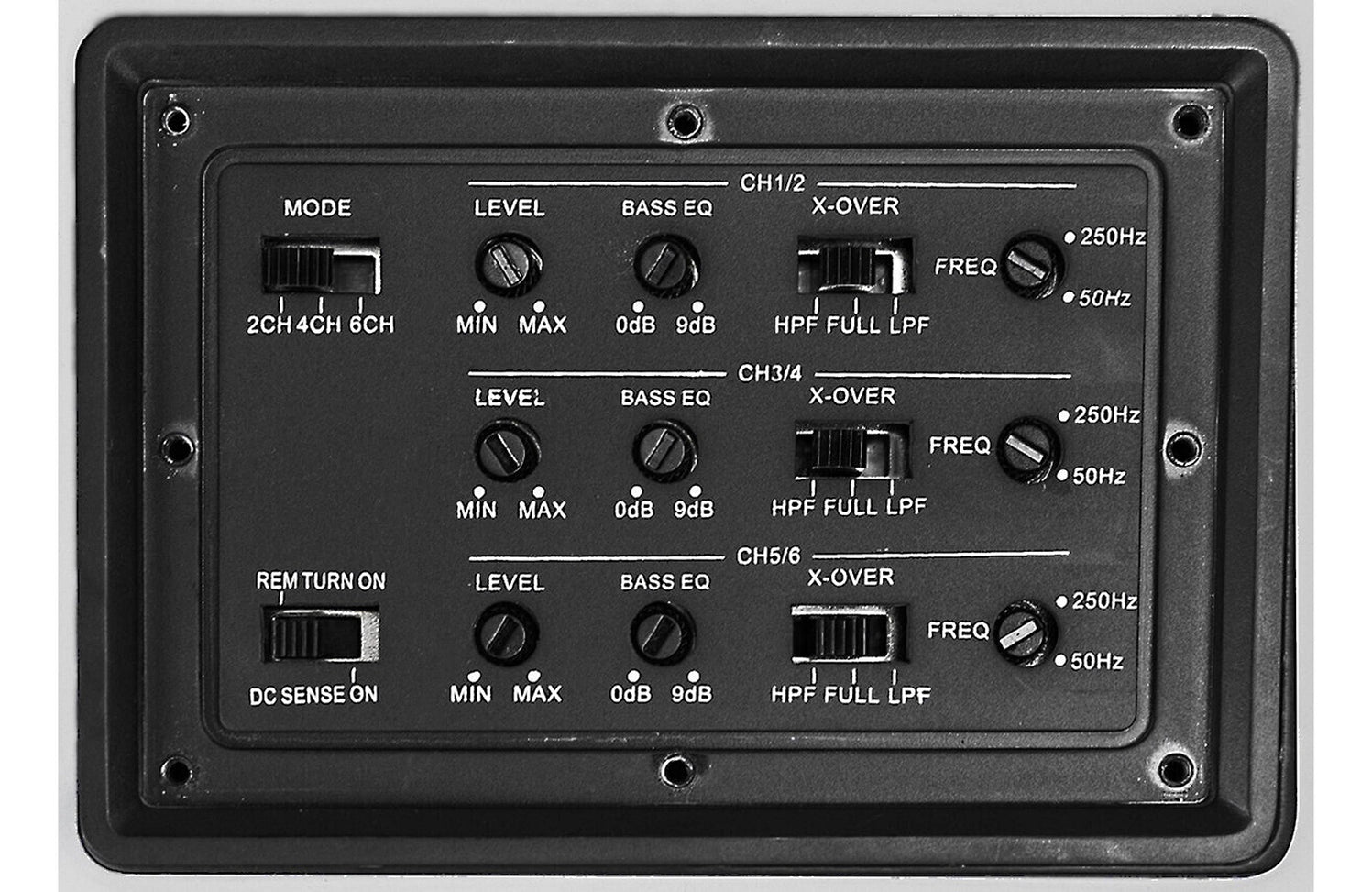 NA3-6006 6 CHANNEL MARINE AMP — Vickers AV