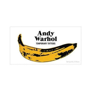 Andy Warhol Temporary Tattoo Set - MeMe Antenna