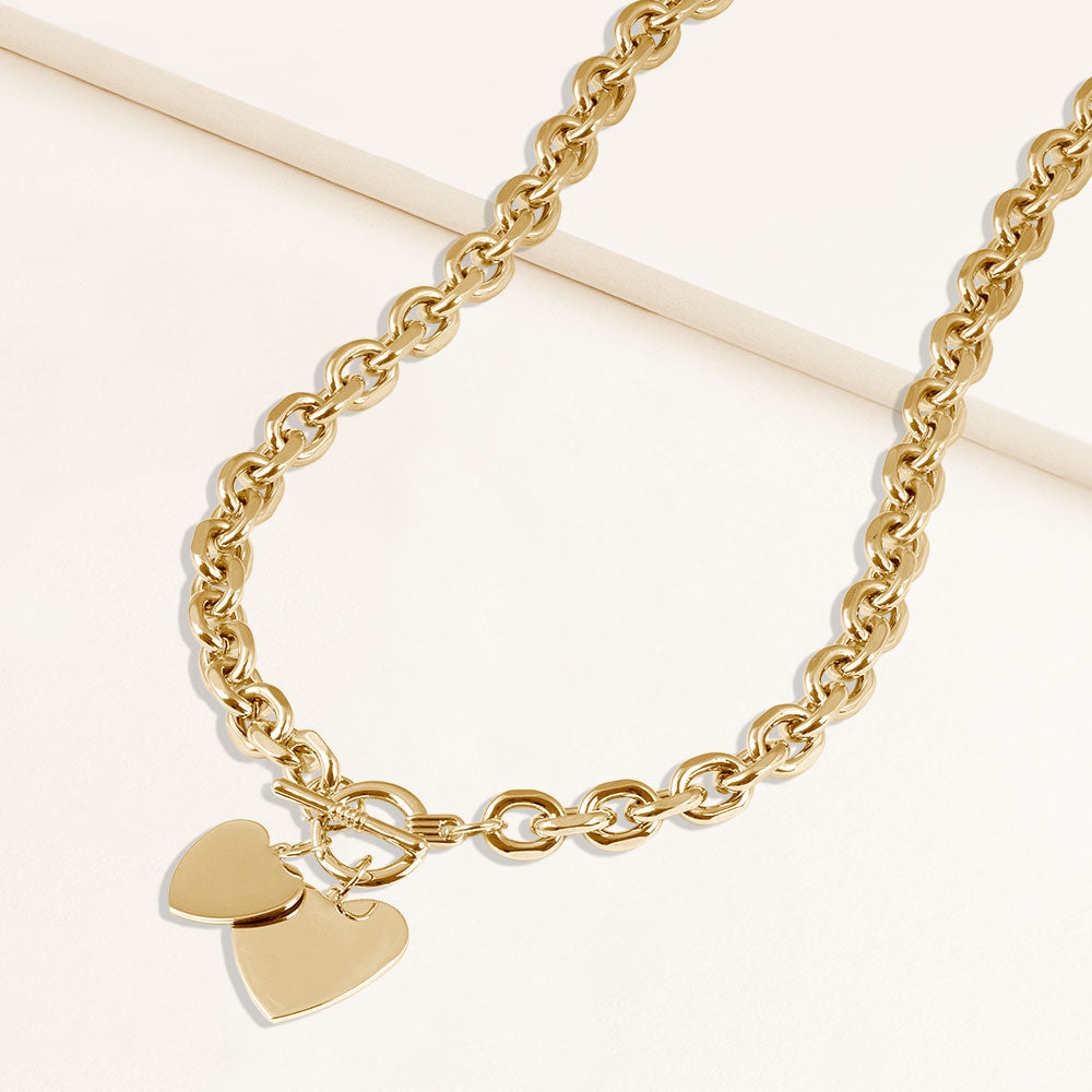 Bold Love Polished Heart Charm - DSF Jewels