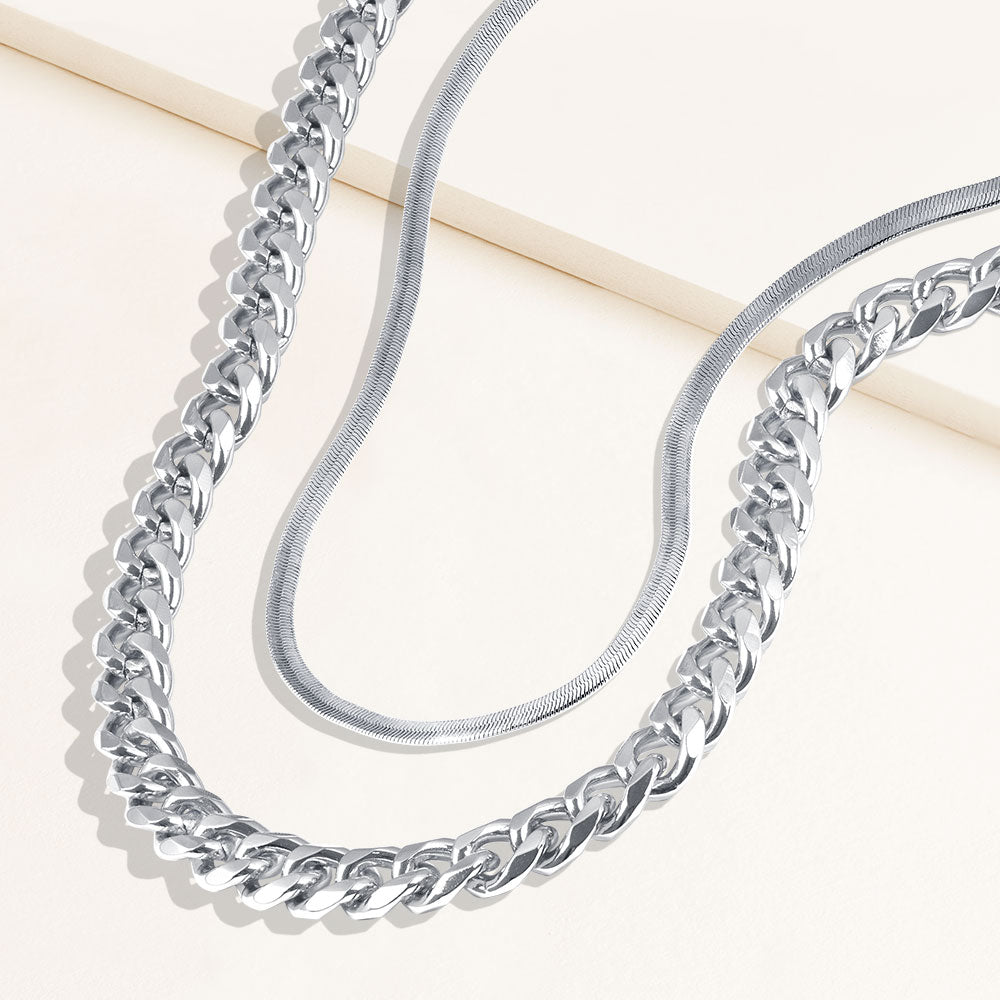 Use a Clip-It to help keep double necklaces such as Jolie, Over the Moon &  Raise the Bar from twisting …