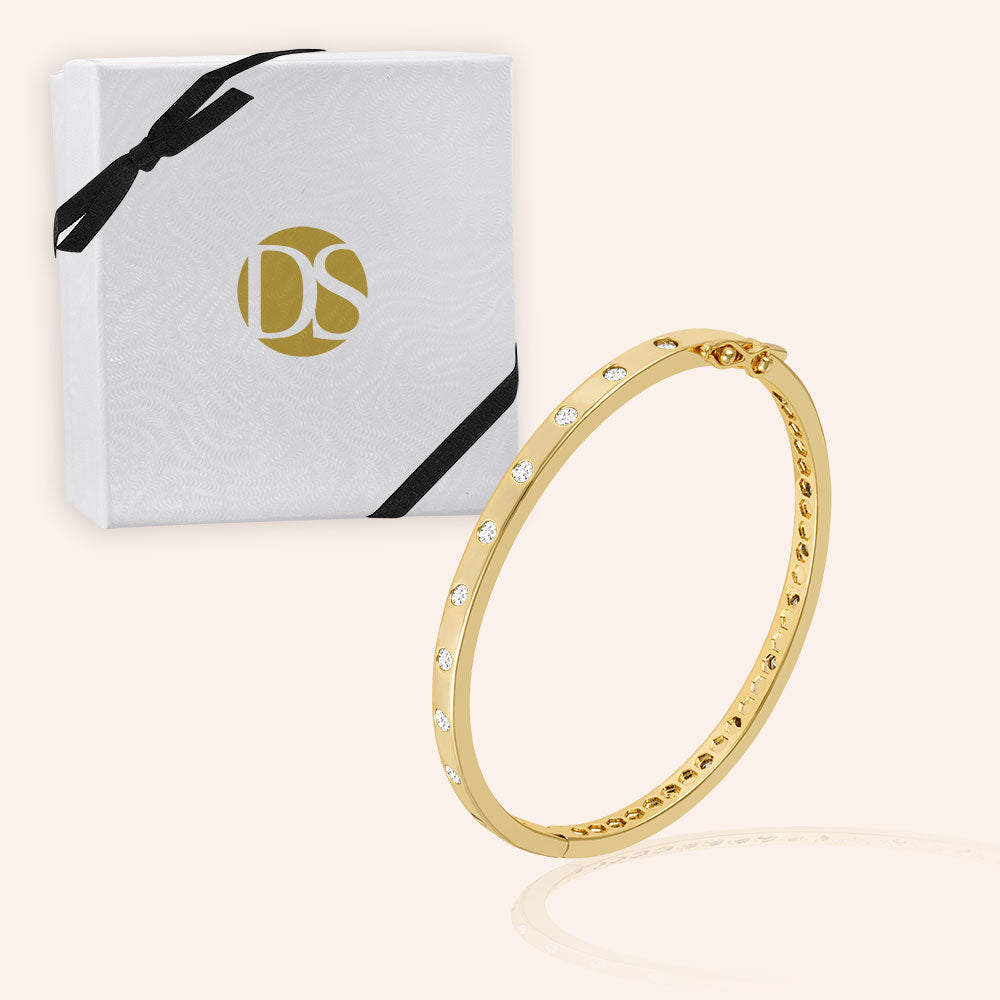 Suits me Perfectly 010CTW Set of 5 Stackable Rings - Gold - DSF